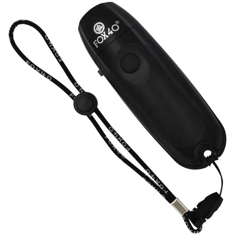 Fluier Fox 40 Electronic, negru