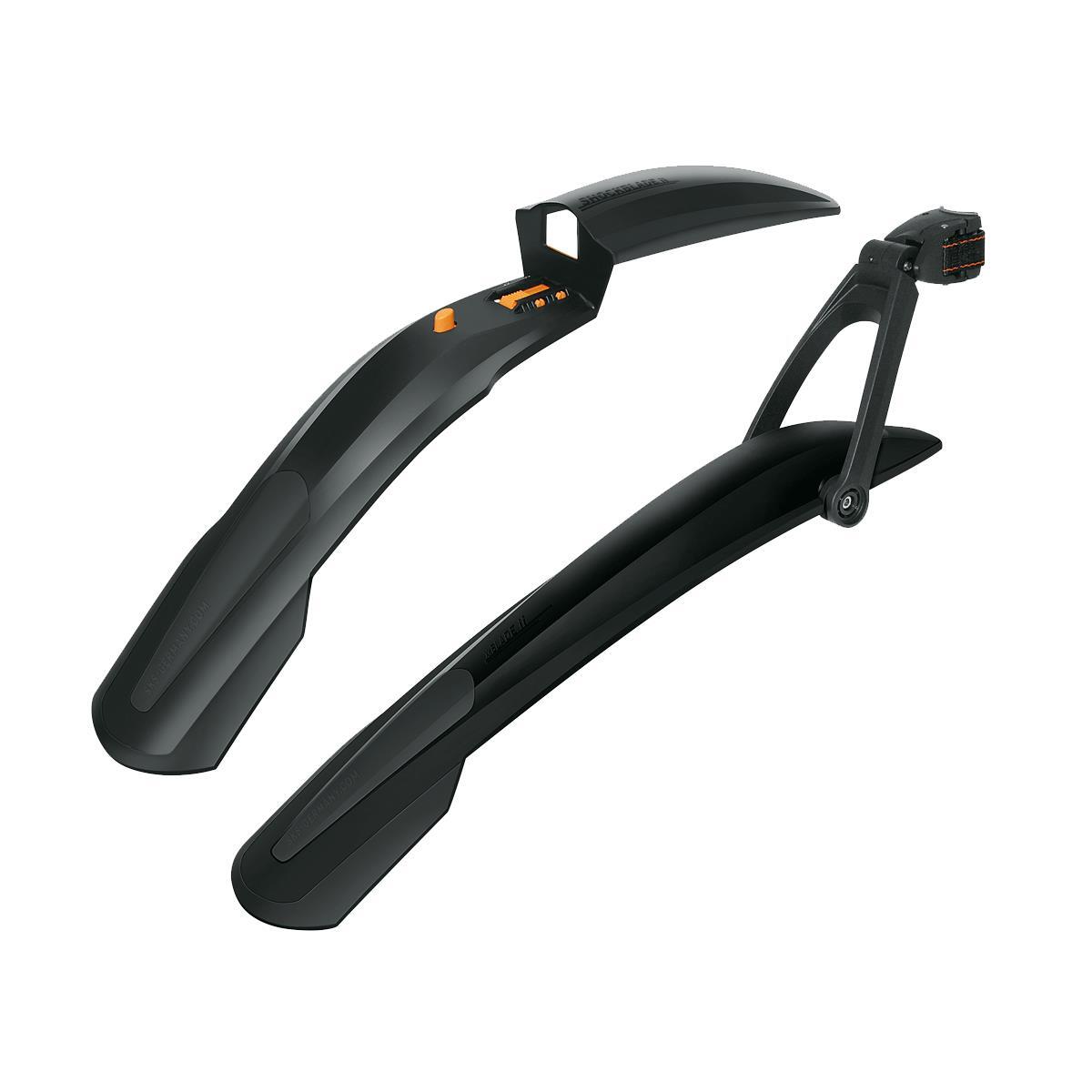 SKS MTB Blade Muguard Set Dark (Shockblade & X-Blade) Black/Anthracite 26-27.5"