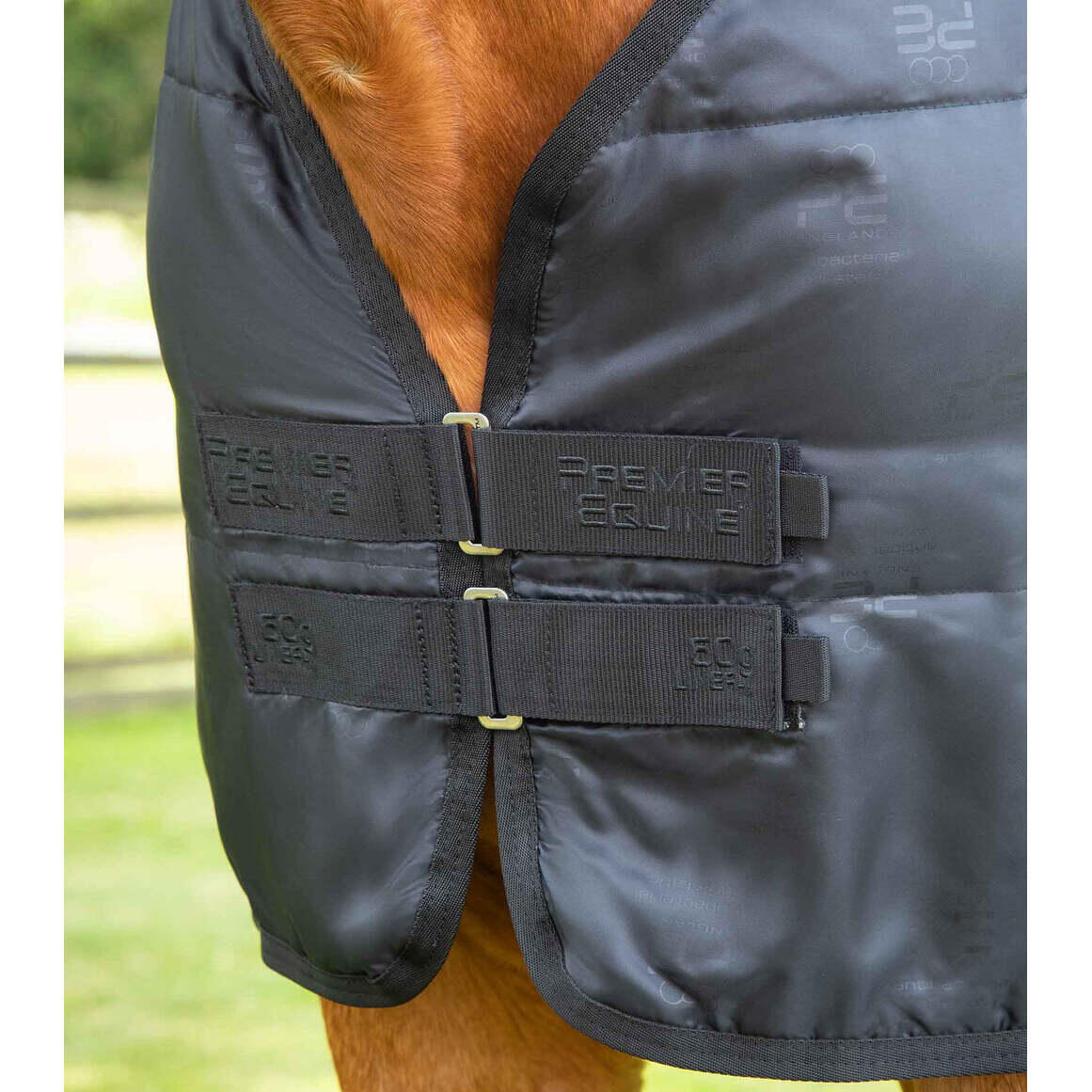 Doublure de couverture pour cheval Karlslund Soft Comfort - black - 7x20x4 cm