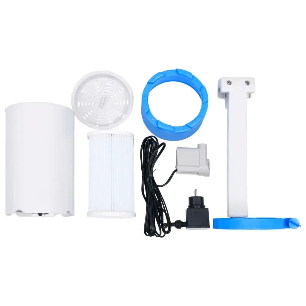 Combinação skimmer e bomba suspensa c/ adaptador 16 cm plástico 2/5