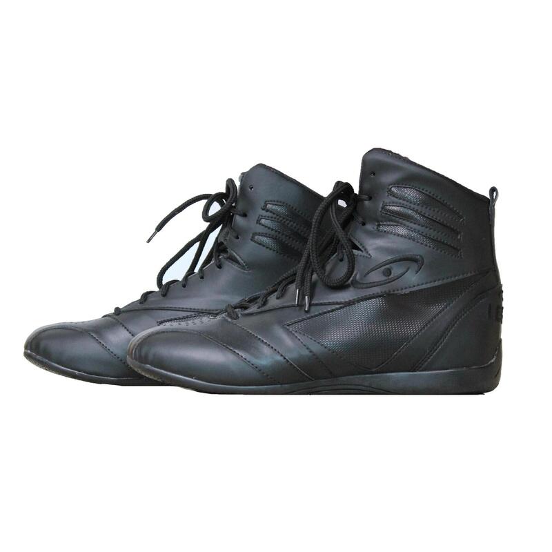 Sportschoenen Fitness, Boksen, Krav Maga Mat Zwart PU