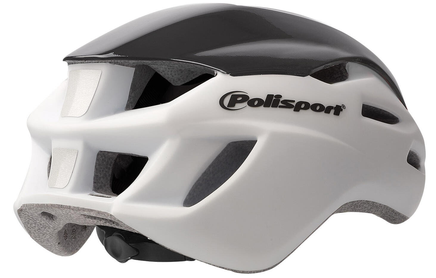Casque de vélo Aero-R Medium 55-58 cm - blanc mat / noir / jaune fluo 2/5