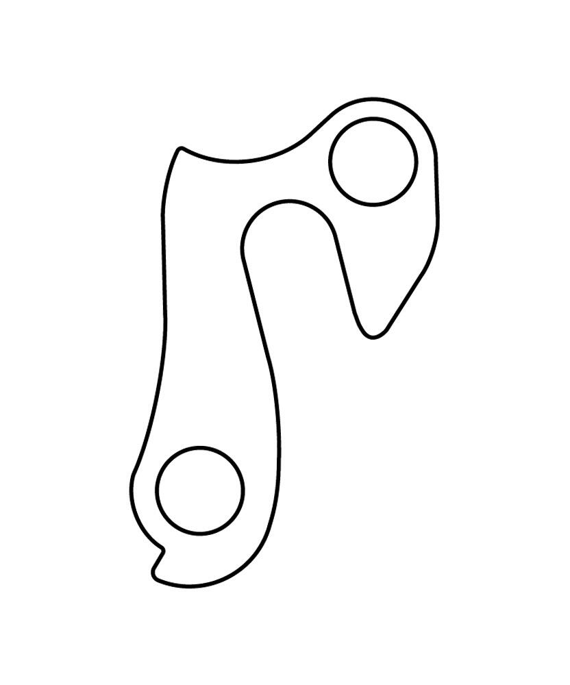 Union derailleurpad GH-033 voor diverse fietsmerken 3/6
