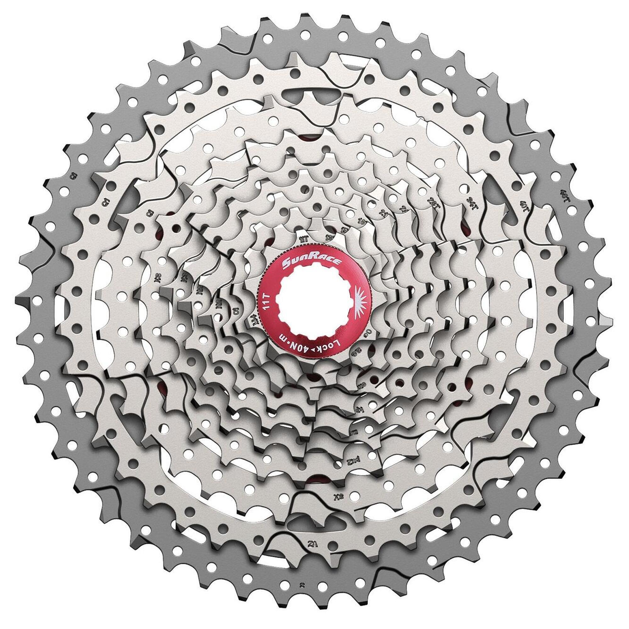 Cassette CSMS3 10S 11-46 teeth silver