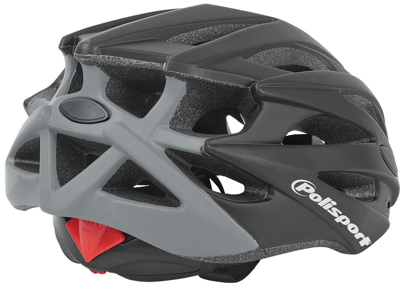 TWIG Casco da Ciclismo per Strada e MTB Versatile Nero / Grigio 5/5