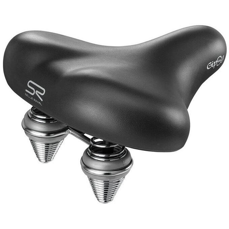 Selle de vélo Gipsy unisexe - noir