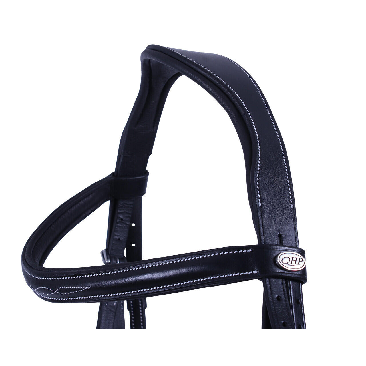 Luxury bridles with topstitching QHP