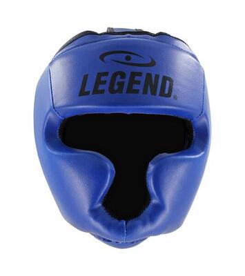 Hoofdbeschermer blauw skintex