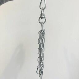 Vierpunts Bokszak Ketting met Swivel 3/3