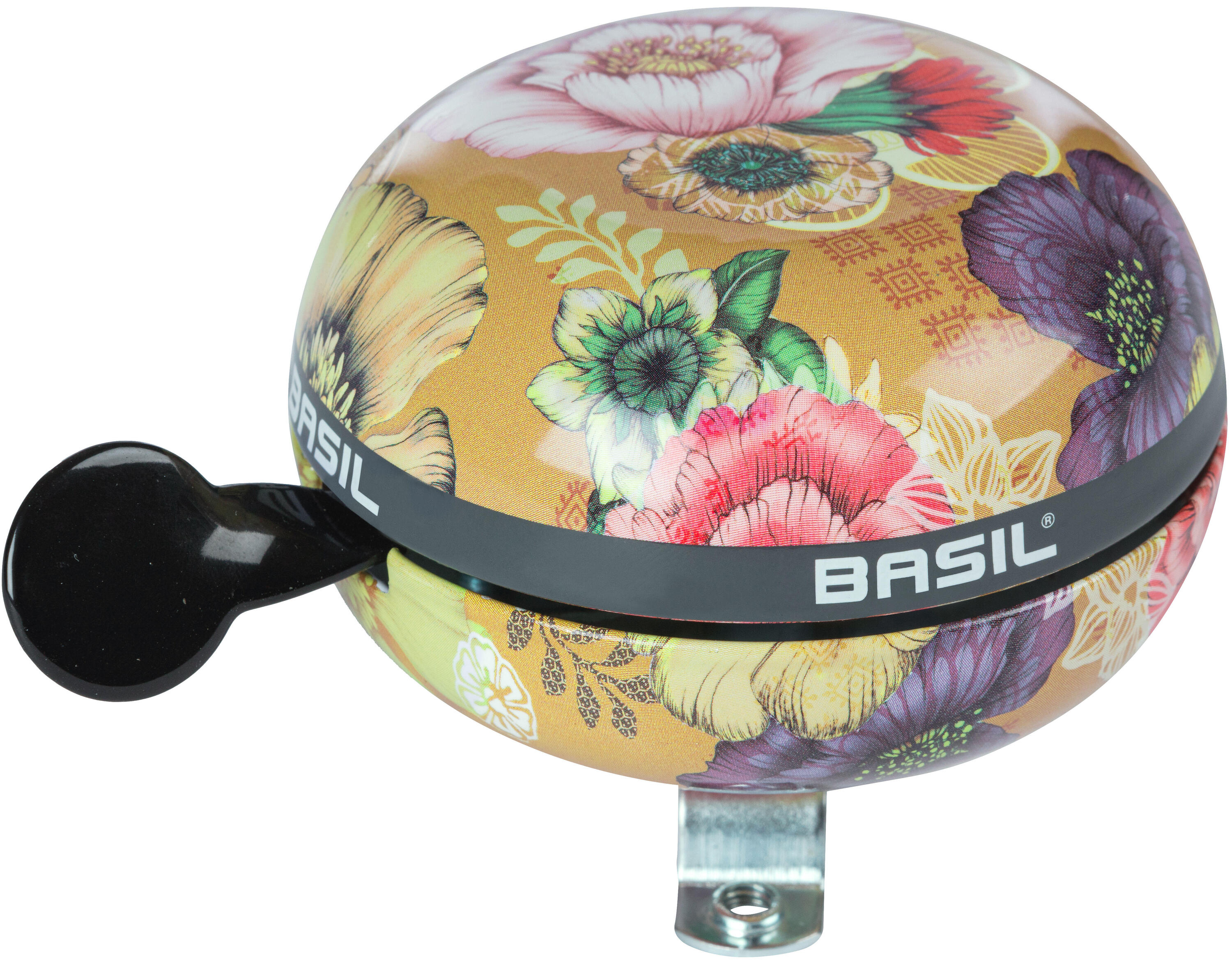 Grand affichage Bell avec Basil Bloom Field - 4 pièces 3/4
