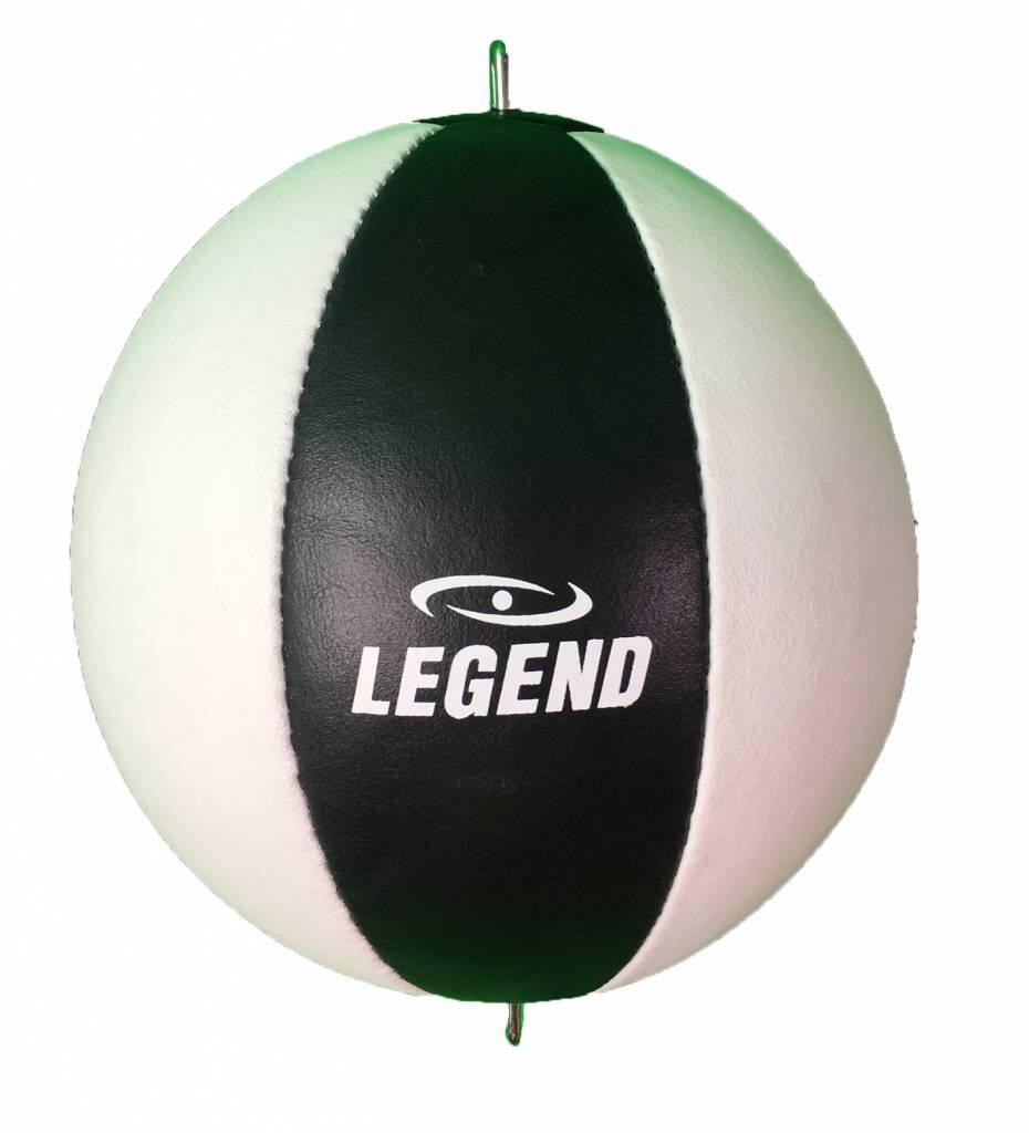 Double end Ball Boksen Zwart/Wit Leer - Gemaakt voor runderleder - Sterk en 1/2