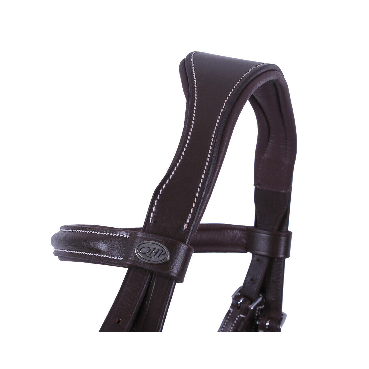 Bridons équitation avec surpiqûres décoratives QHP 2/7