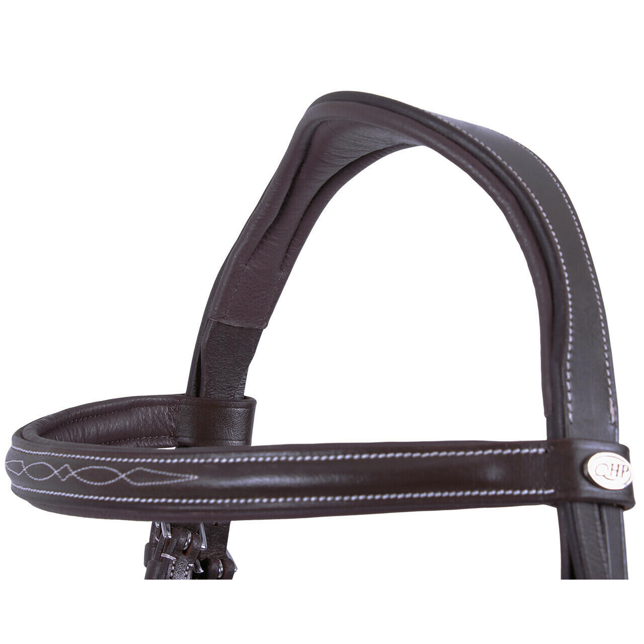 Bridons équitation avec surpiqûres décoratives QHP 3/7