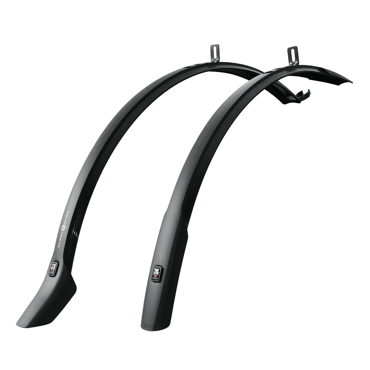 Velo Mudguard Set 700c 42mm Road Black 700C 42mm 1/6