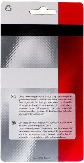 Univerzální kompletní sada brzdových lanek a bowdenů - černá 2/4