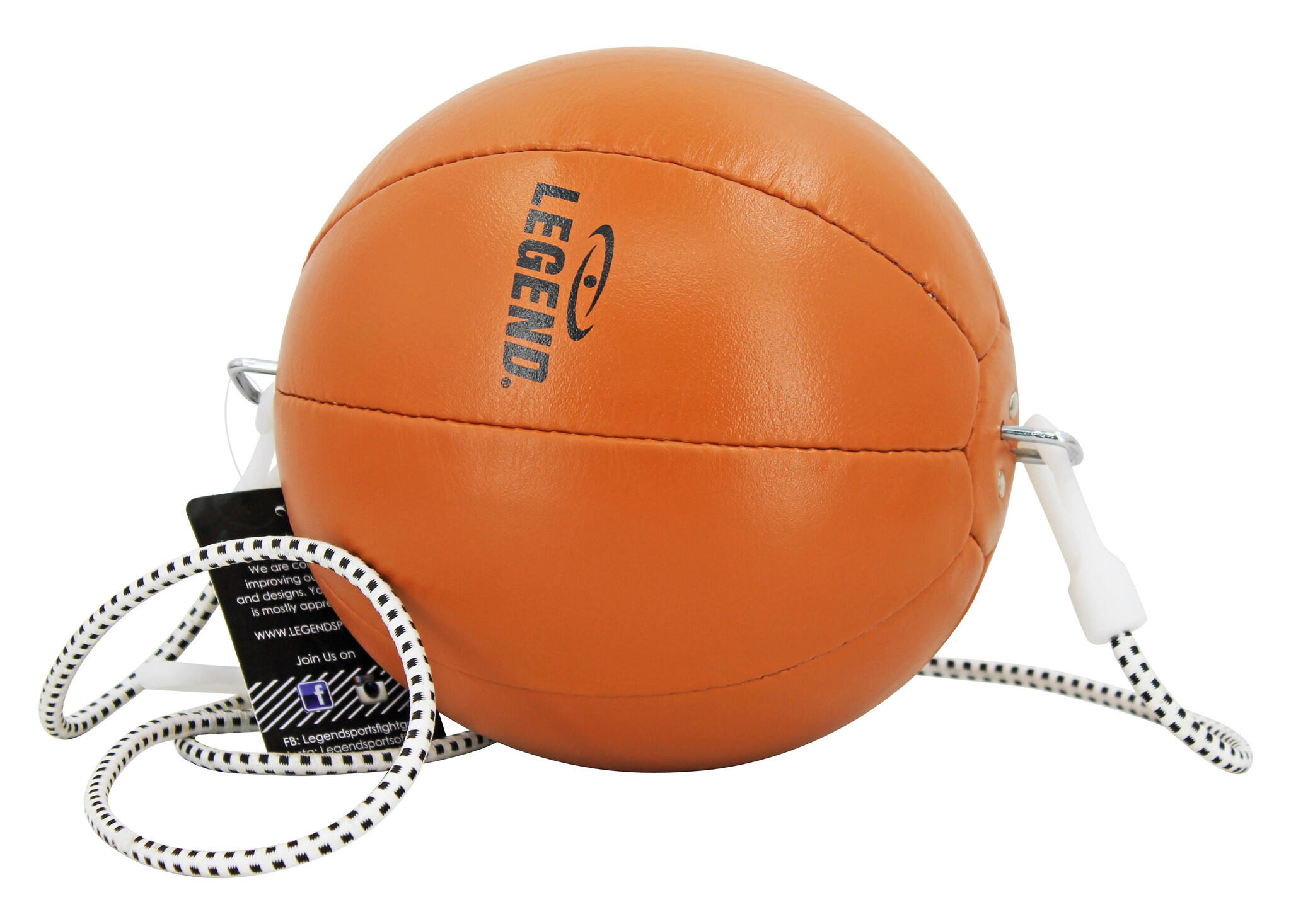 Vintage Double end Ball Boksen Retro Leer - Gemaak van runderleder - Sterk en 2/4