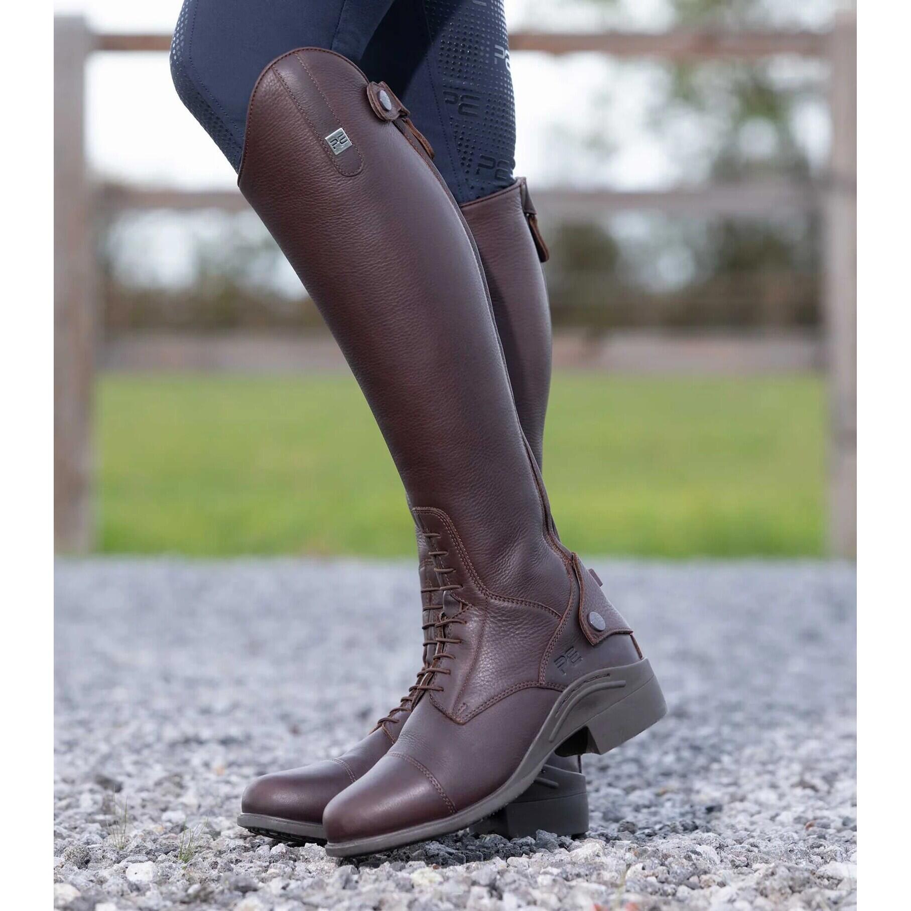 Bottes d'équitation cuir femme Premier Equine Vallardi Regular