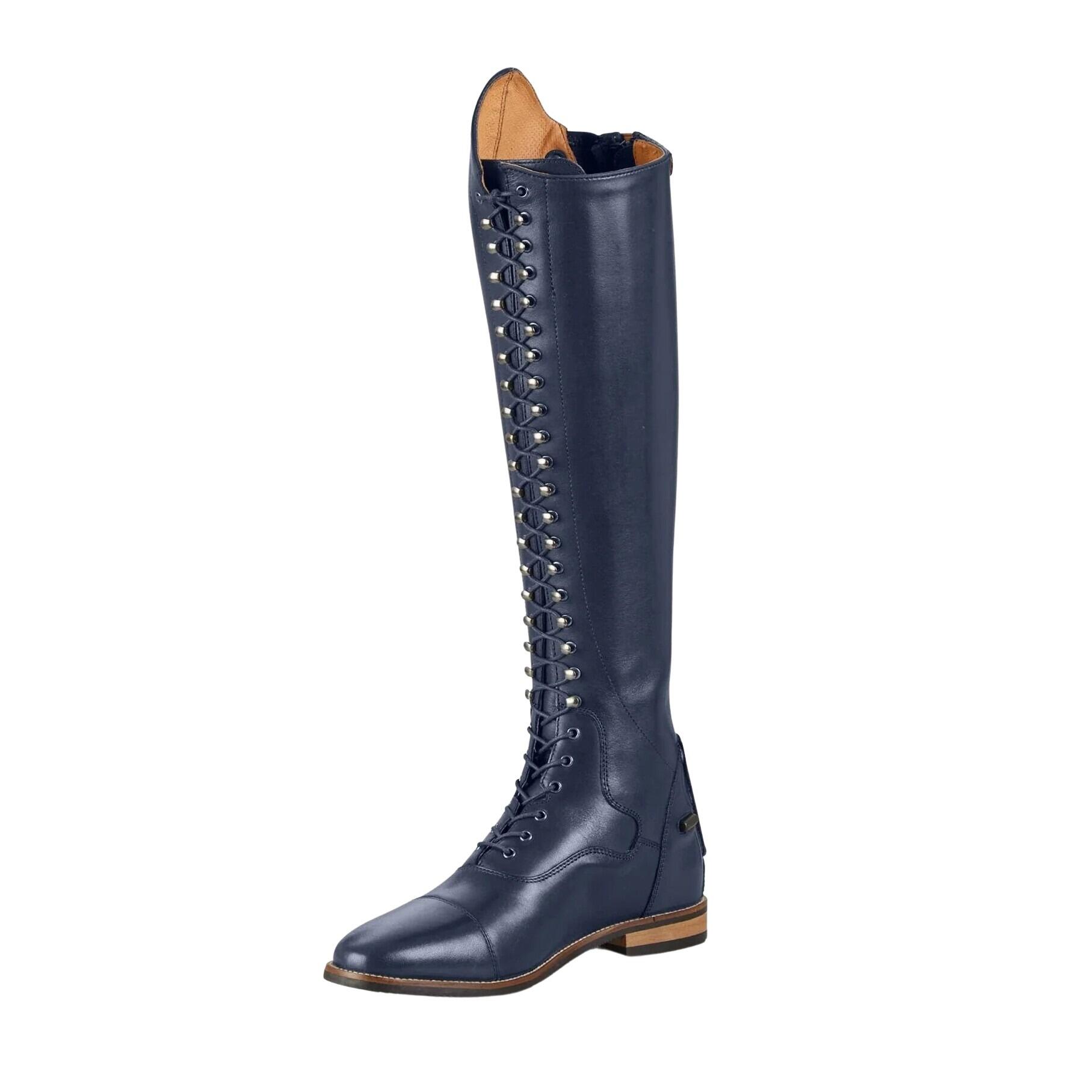 Stivali da equitazione stringati da donna in pelle Premier Equine Maurizia Regul 4/5