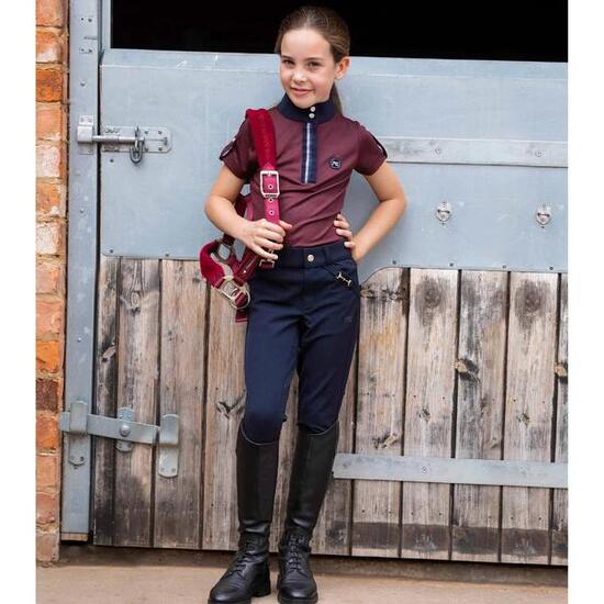 Pantalon équitation full grip fille Premier Equine Brava