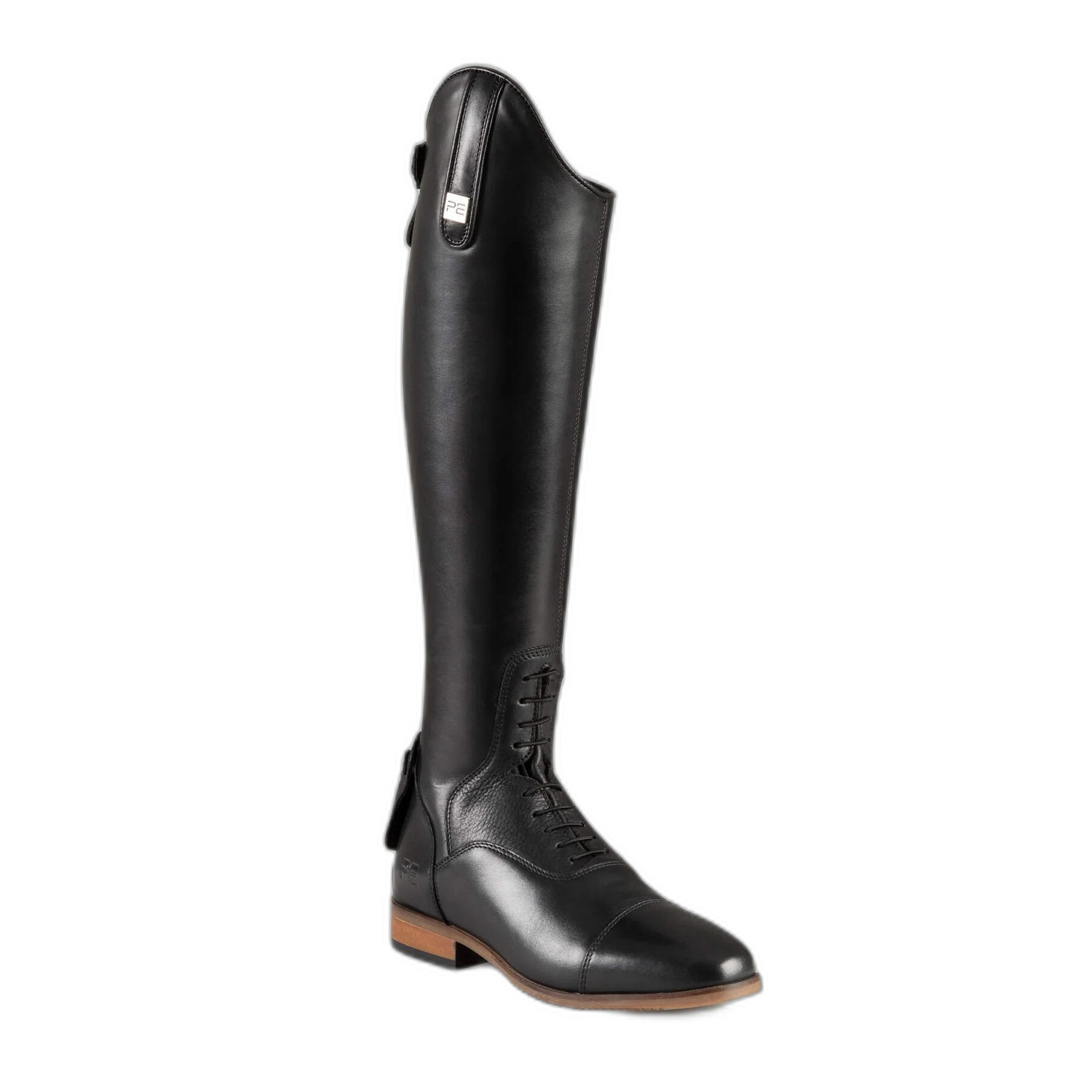 Women's wide leather riding boots Premier Equine Bilancio