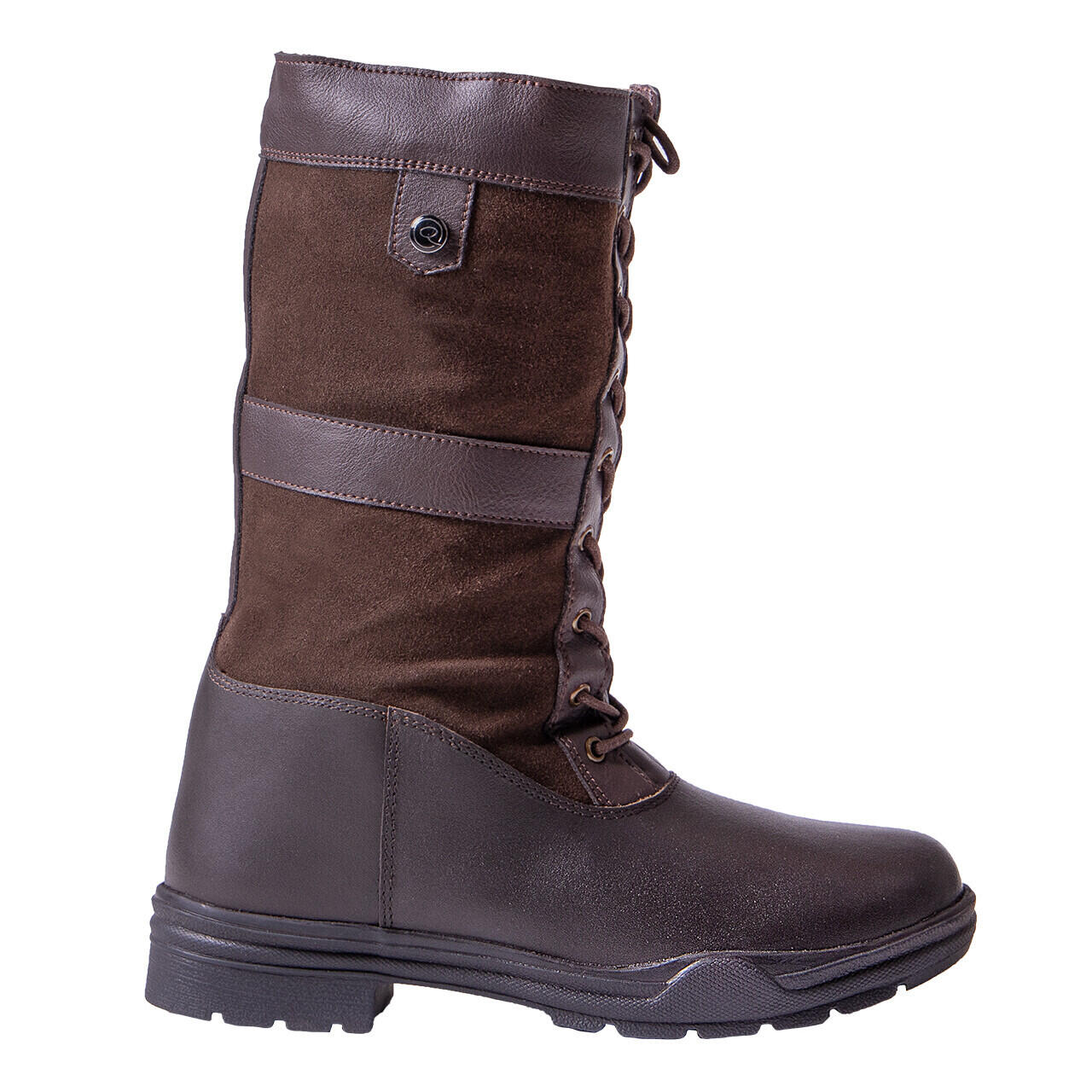 Qhp - Bottes Outdoor D'Équitation Qhp Bodi - Bottes D'Équitation - Marron - 42 - Decathlon