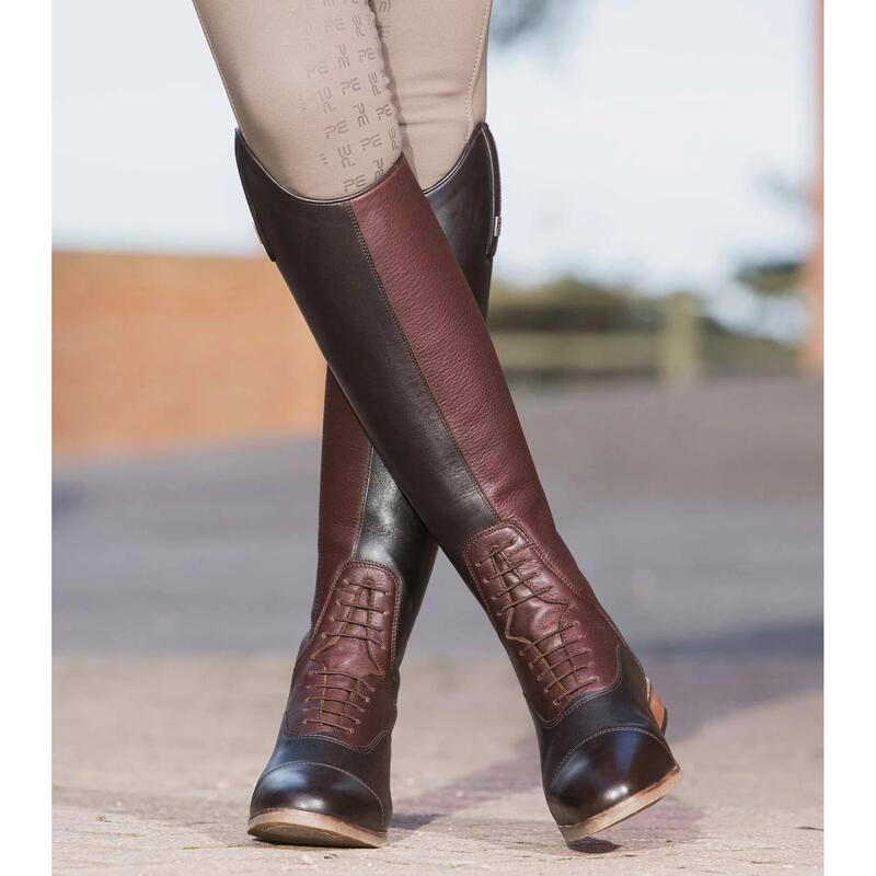 Stivali da equitazione regolari in pelle per donna Premier Equine Bilancio