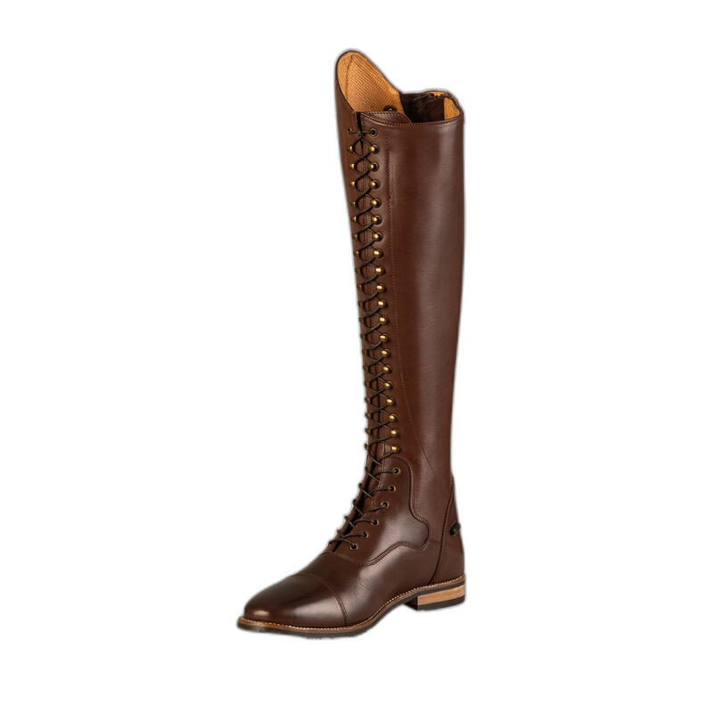 Bottes d'équitation à lacets cuir femme Premier Equine Maurizia Large