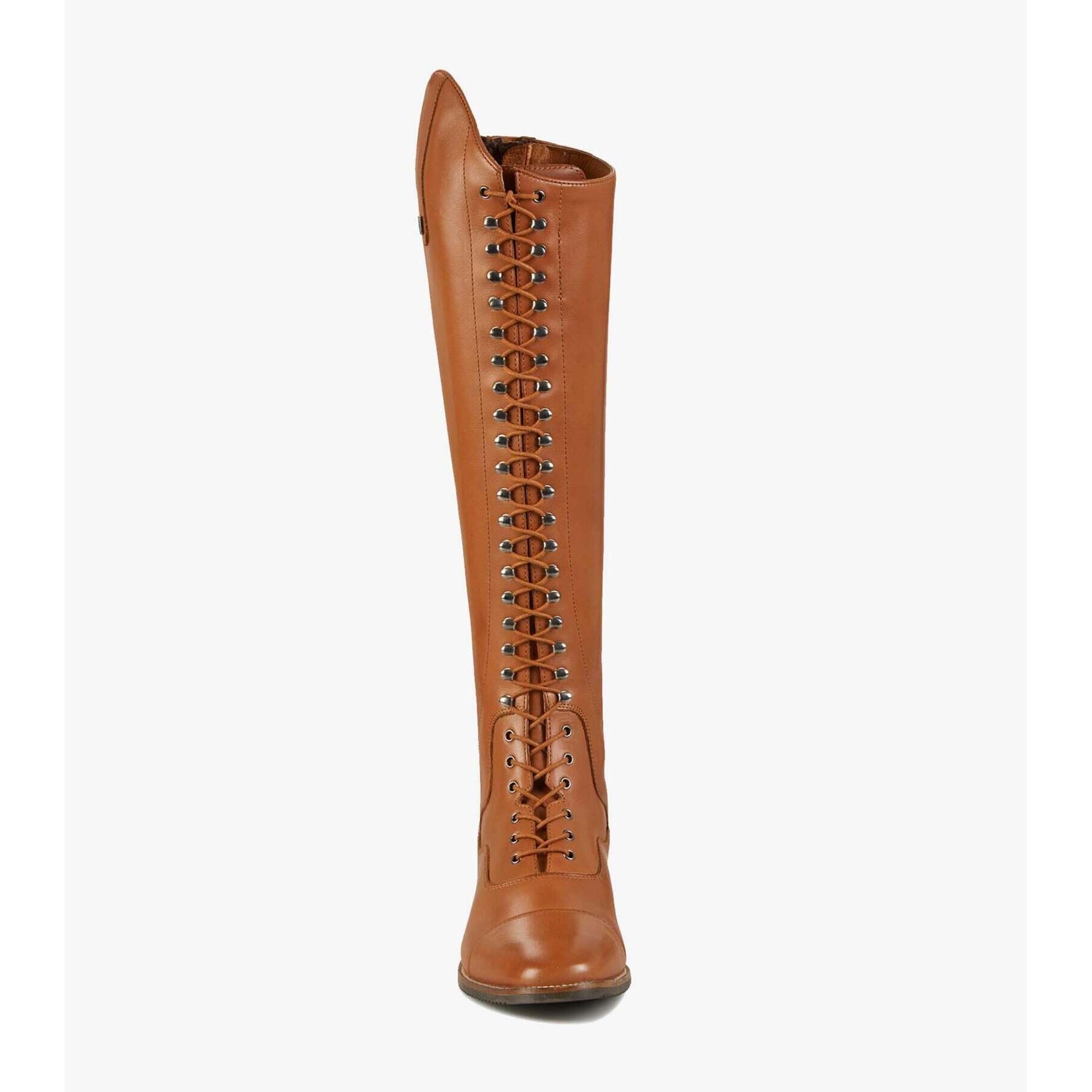 Reitstiefel mit Schnürung Leder Damen Premier Equine Maurizia Large 2/6