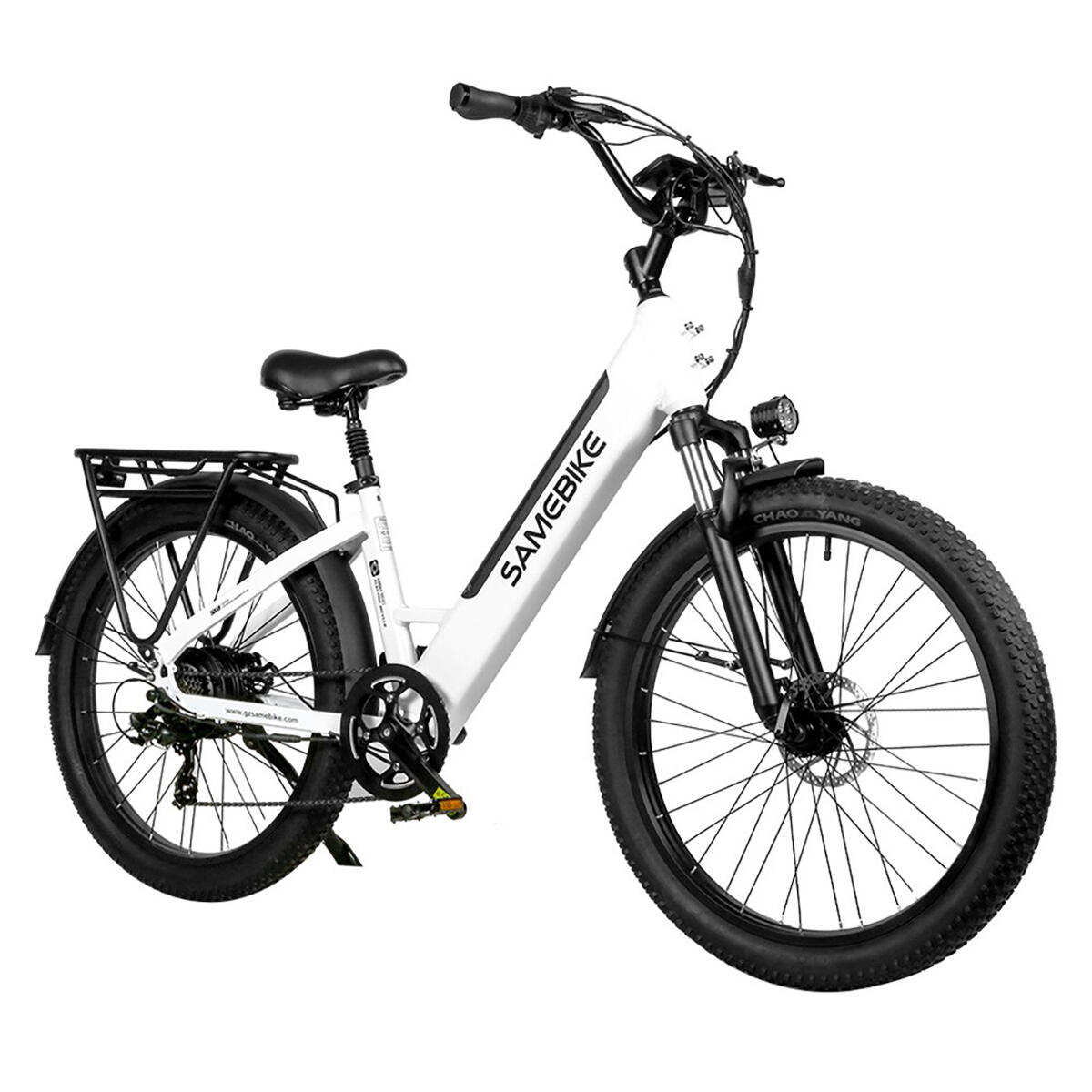 bicicleta elétrica de cidade RSA01 48V-14Ah (672Wh) - semi fatbike 26"x3.0" 4/7