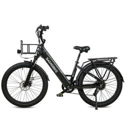 Vélo de ville électrique RS-A01 48V-14Ah (672Wh) - semi fatbike 26"x3.0