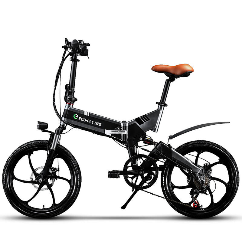 vélo pliant électrique pliant F501 250W-36V-10Ah (360Wh) - roue 20"