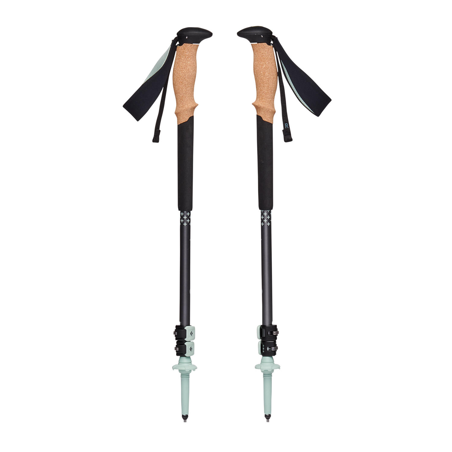 Bâtons trekking Black Diamond Pursuit S/M alu, poignées liège, FlickLock+ 2/5