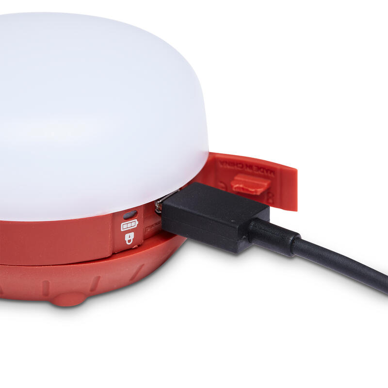 Camping-Lampe Moji R+ dark crimson