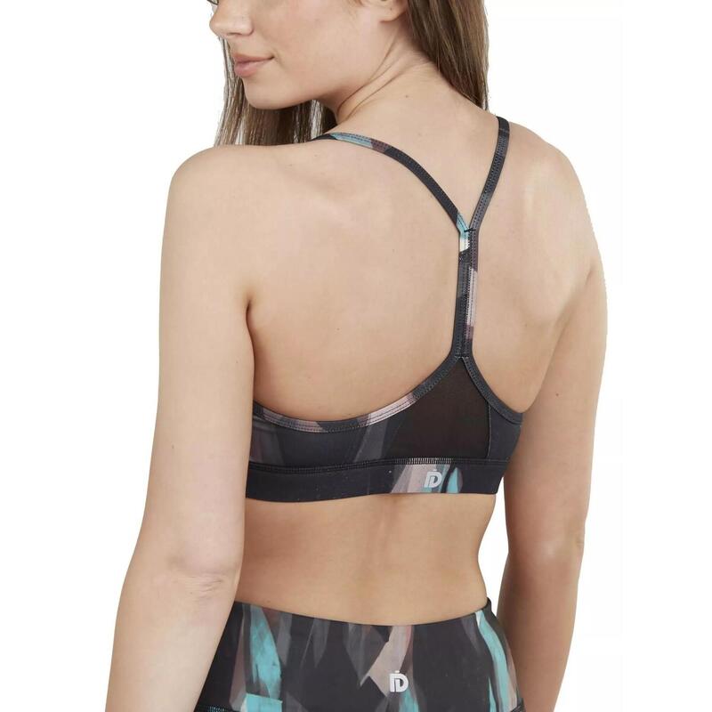 Biustonosz sportowy Cane Mid Support Sportbra - wielokolorowy