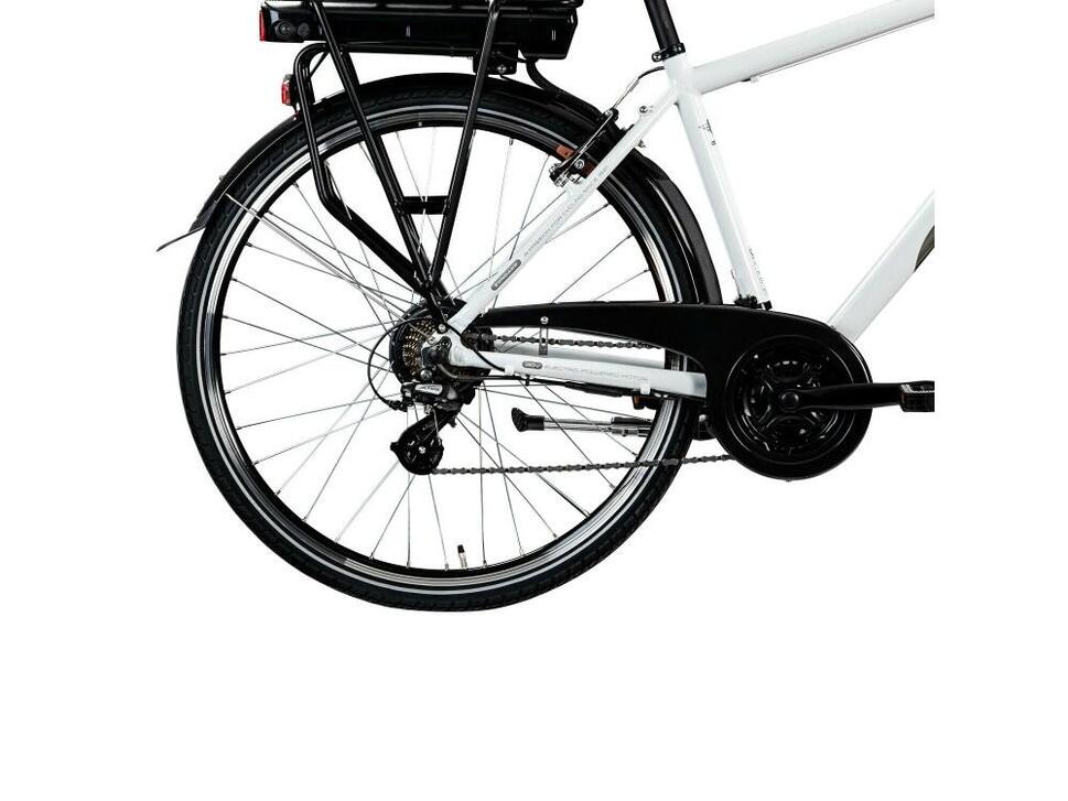Rower elektryczny Zundapp rama 19 cali aluminium koło 28 biały