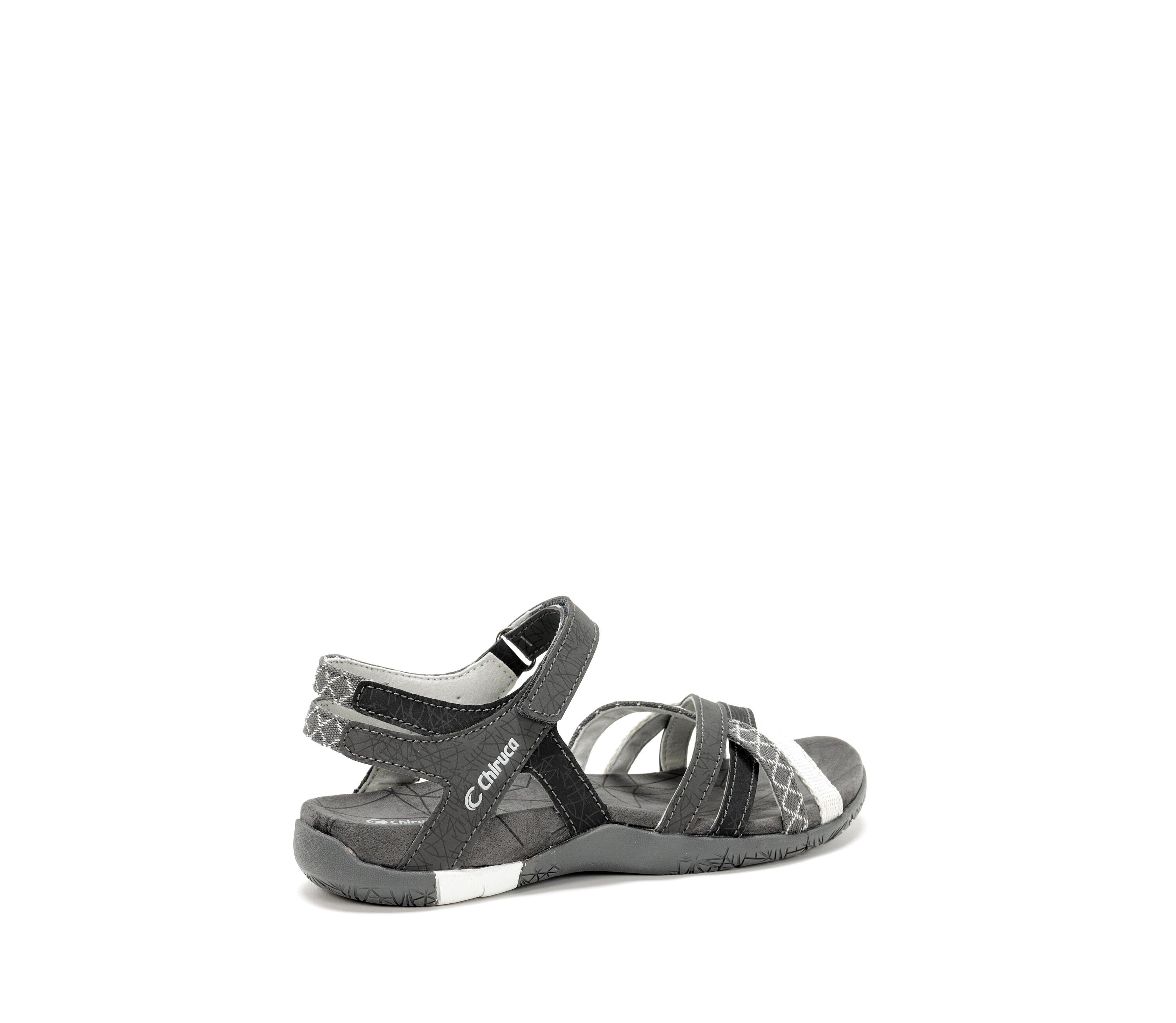 Flache Sandalen Damen Chiruca Malibu 13 Schwarz 5/7
