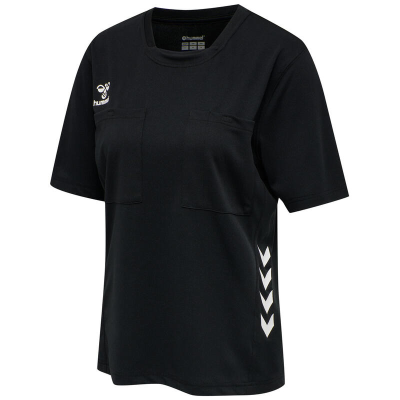 T-Shirt Hmlreferee Multisport Vrouwelijk Ademend Sneldrogend Hummel