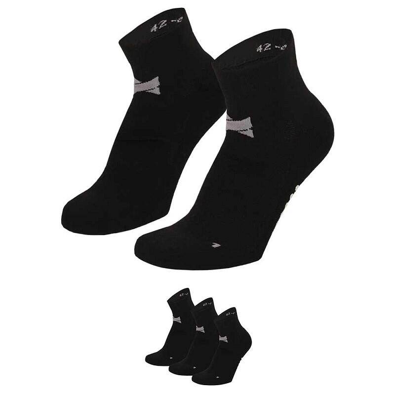 Xtreme chaussettes de yoga 3 paires Noir