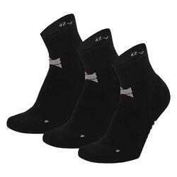 Xtreme chaussettes de yoga 3 paires Noir