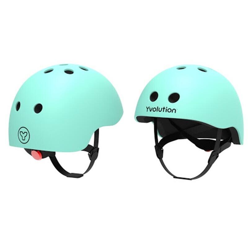 CASCO PEQUEÑO ADAPTABLE PARA NIÑOS YVOLUTION VERDE