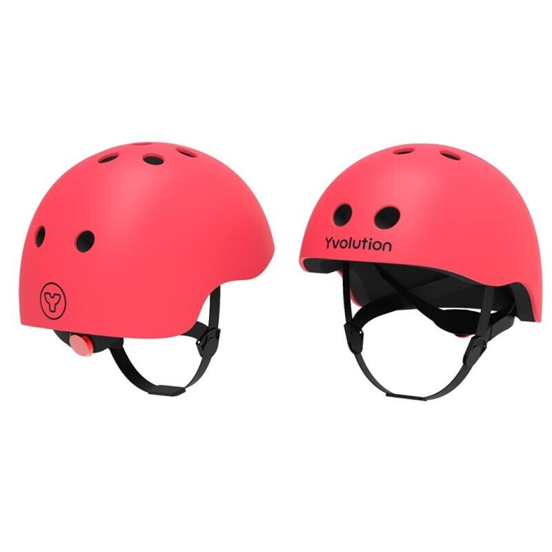 CAPACETE PEQUENO ADAPTÁVEL PARA CRIANÇAS YVOLUTION VERMELHO