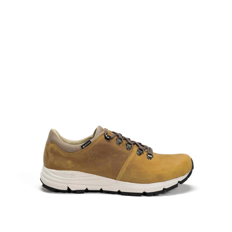 Calçado de caminhada impermeáveis para homens Chiruca Bérgamo Gore-Tex amarelo