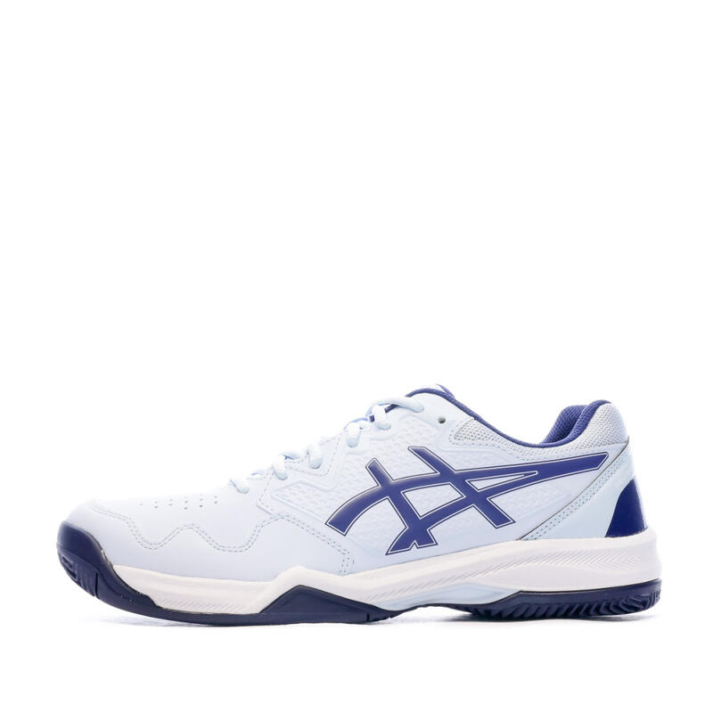 Chaussures de Tennis Bleu Ciel Mixte Asics Gel Dedicate 7 Clay