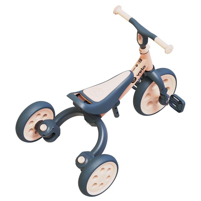 TRICICLO EVOLUCIONÁRIO PARA CRIANÇAS YVOLUTION YVELO TRIKE PEACH 2/6