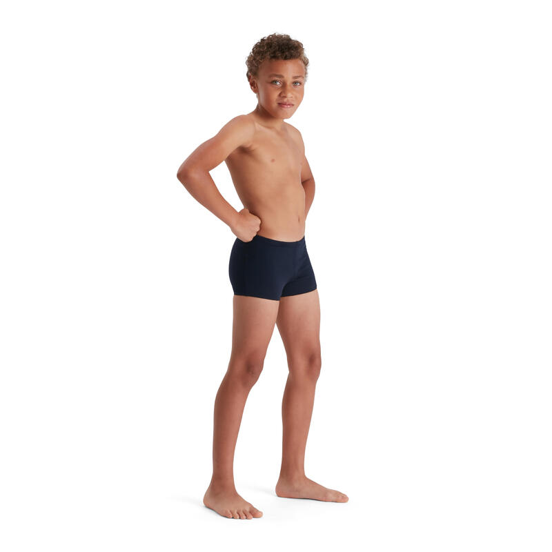 ECO ENDURANCE+ 小童 (6-14 歲) ESSENTIAL 平腳泳褲 - 深藍色