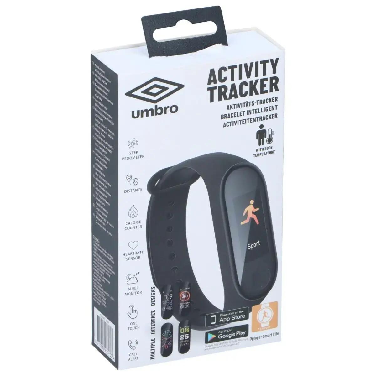 Tracker d'activité Umbro Noir avec écran couleur 3/6