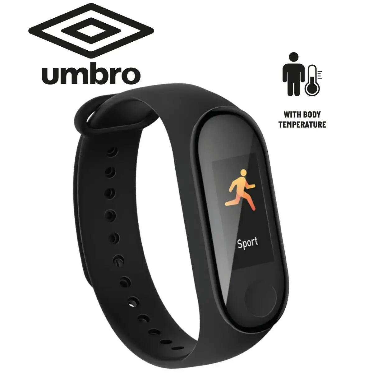 Tracker d'activité Umbro Noir avec écran couleur 2/6