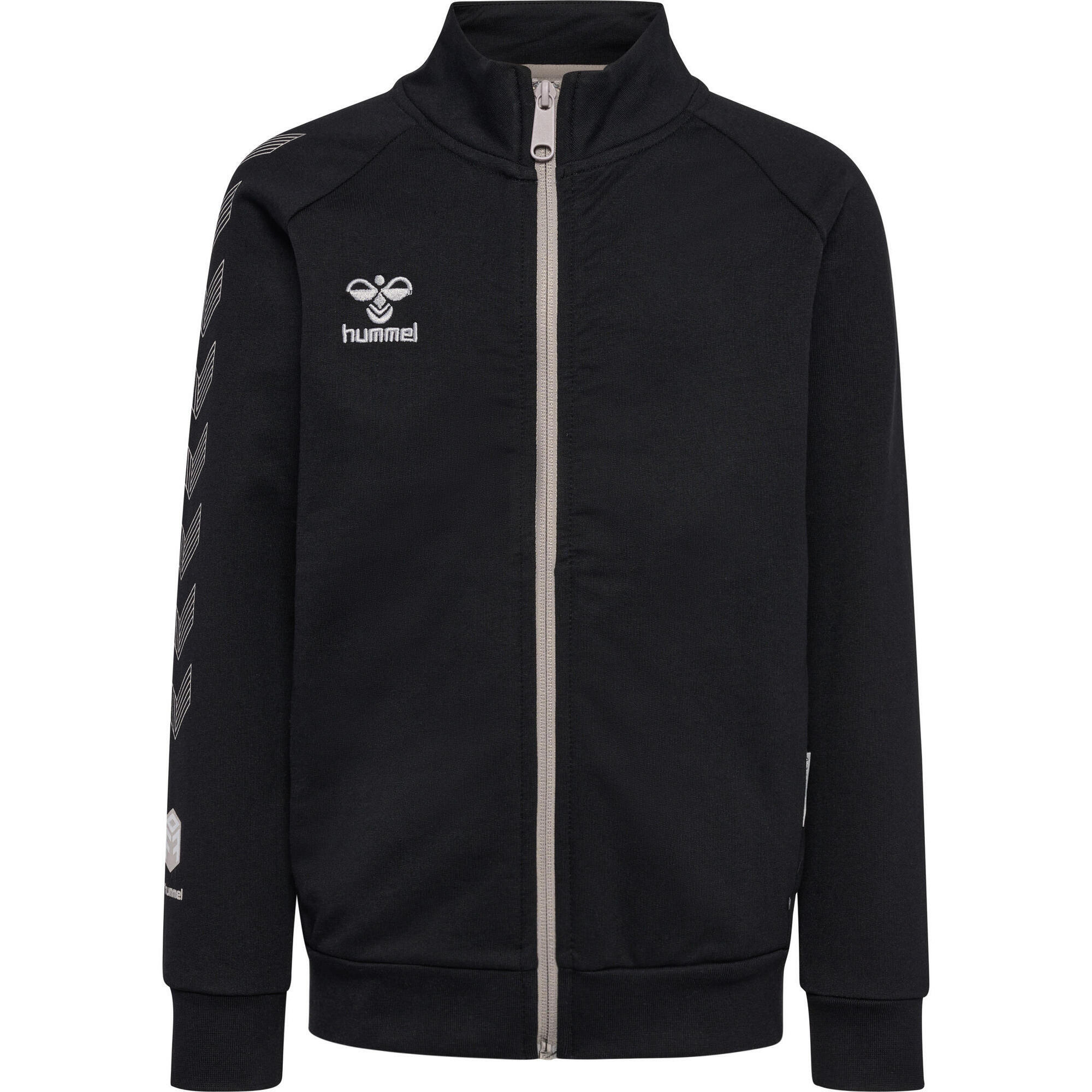 Dziecięca bawełniana bluza dresowa zapinana na zamek Hummel Move Grid