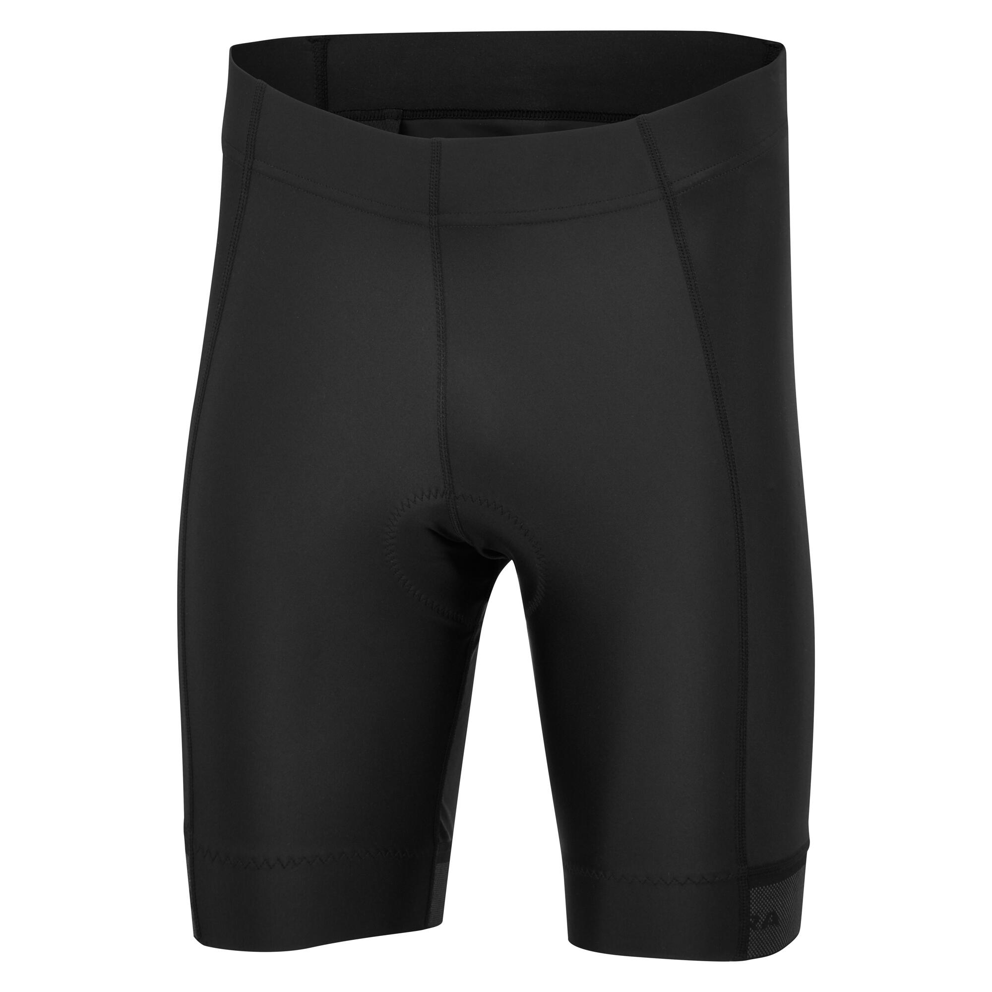 Progel Plus Men's Waist Shorts Road Black Chamois Pad 3/5