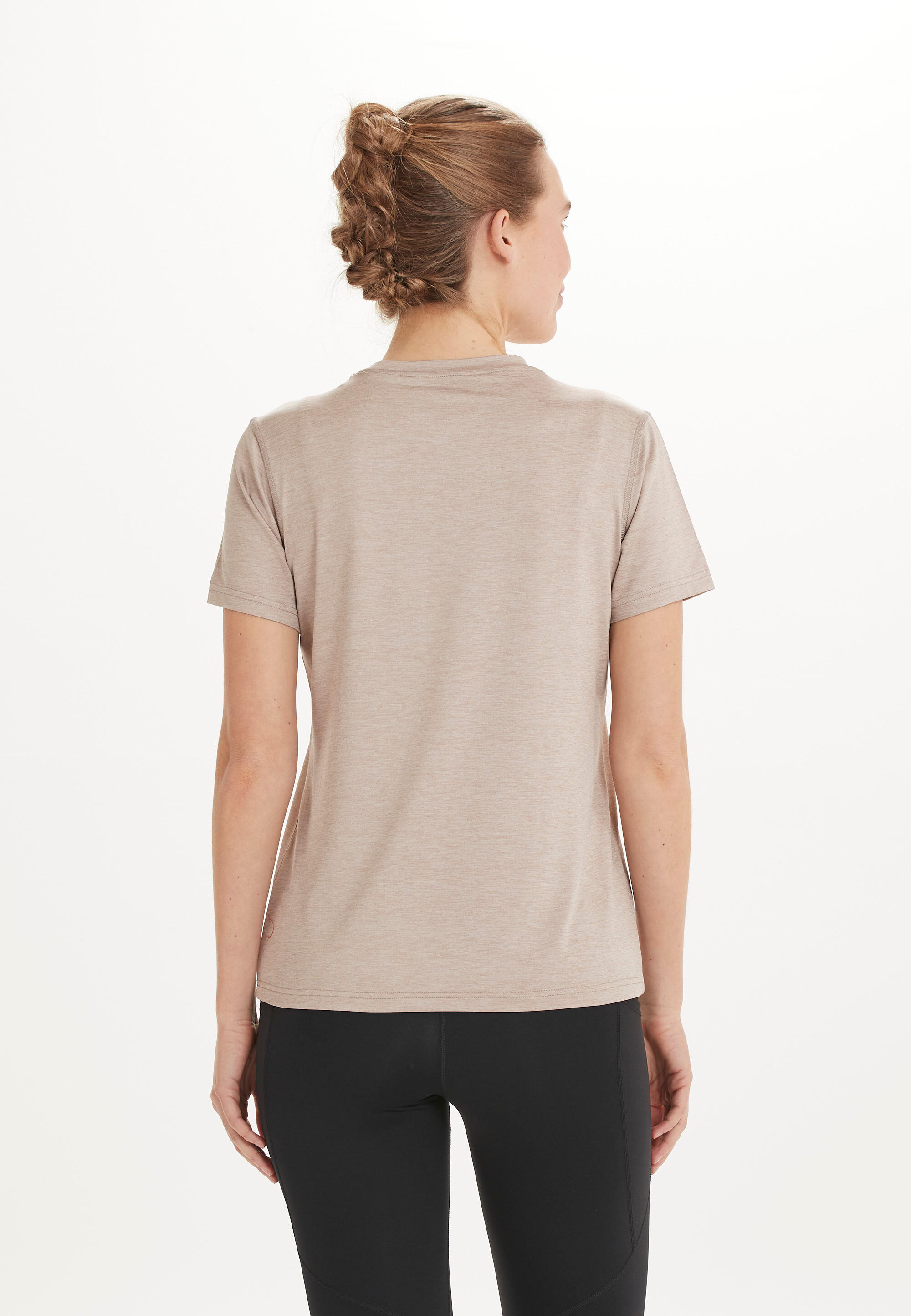 Koszulka treningowa damska Endurance Maje Melange S/S 5/6